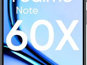 Смартфон realme Note 60x 4/128 ГБ Чёрный