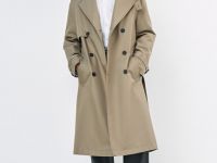 Удлинённый тренч с поясом O'STIN x Яндекс Книги, Бежевый