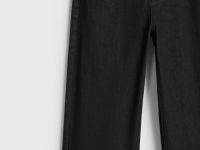 Прямые джинсы с высокой посадкой, Коричневый