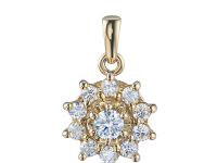 Подвеска из желтого золота э0312пд04202940