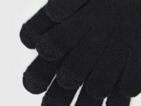 Перчатки для девочек, Черный