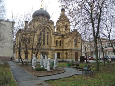 Сад детской Филатовской больницы