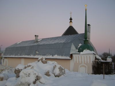 Юго-западная башня церковной ограды