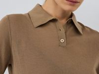 Полупрозрачное поло, Бежевый