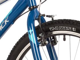 Подростковый велосипед Novatrack Racer 24, год 2023, цвет Синий-Зеленый, ростовка 12