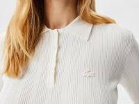 Женское вязаное поло Lacoste Slim Fit