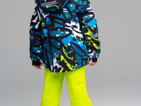 Комплект текстильный с полиуретановым покрытием для мальчиков: куртка, полукомбинезон