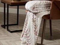 Плед Foliate, розовый