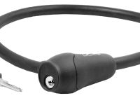 Велозамок M-wave ACME, комплект ключей, трос 12x600 мм (зеленый)