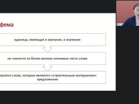 Международный вебинар "Словообразование. Единицы словообразовательной системы"