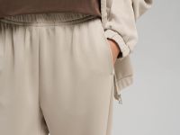 Брюки-джоггеры из трикотажа интерлок