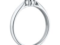 Классическое кольцо из белого золота с бриллиантом э4701кц03154000
