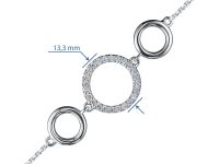 Браслет из белого золота э4712бр07163500