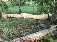 Топор модель №2, сталь ХВГ, Мастерская Ваулина