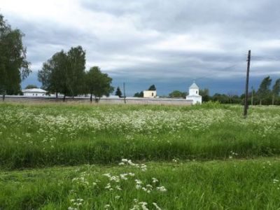 Вяжищинский монастырь. Сад регулярно-пейзажной планировки
