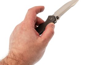 Складной нож WE Knife Ryson, сталь M390, рукоять титан, серый