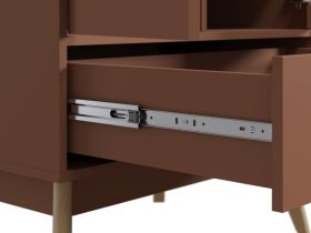 Распашной шкаф Торвалль 2-80x185 Терракотовый