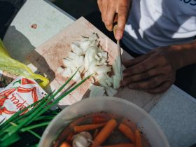 Фоторепортаж с фестиваля-конкурса «Полевая кухня» в Якутске