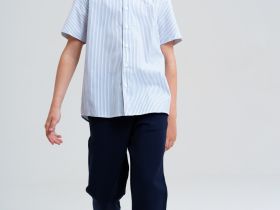 Сорочка текстильная для мальчиков (comfort fit)