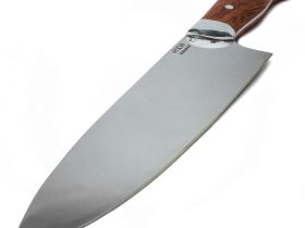 Нож шефа кухонный MT-42, кованая сталь 95х18, бубинго