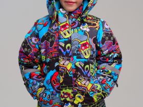 Комплект текстильный с полиуретановым покрытием для мальчиков: куртка, полукомбинезон