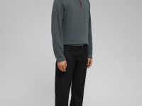 Утепленные джинсы straight fit мужские