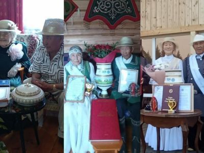 В Хангаласском районе Якутии поздравили юбиляров совместной жизни