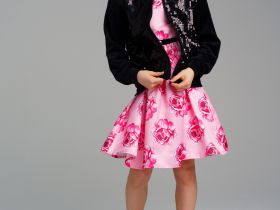 Толстовка трикотажная для девочек