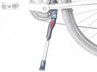 Подножка Author AKS-09A Crn 24-29&quot; центральное крепление (черный / серебристый)