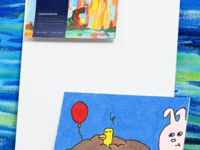 Холст на прессованном картоне Finenolo 50*60 см 280 г, 100% хлопок, универсальная грунтовка