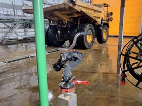 В «Полюс Алдане» запустили автомойку для карьерной техники