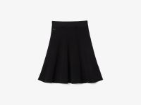 Женская вязанная расклешенная юбка Lacoste
