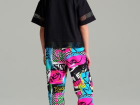 Брюки трикотажные для девочек