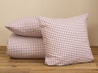 Постельное белье полукомплект Vichy, коричневое