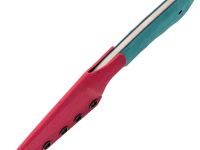 Фиксированный нож Exodus EDC Карма №3, сталь VG-10, рукоять G10, бирюзовый