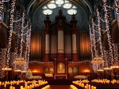Билеты на Новогодний орган при свечах: от Баха до Циммера (Шведская церковь Святой Екатерины) / Концерт | Афиша | ИнфоТаймс