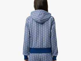 Женская жаккардовая толстовка Lacoste