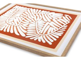Картина Флорал Красный 45x60