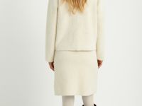 Кардиган с округлой горловиной