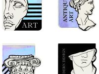 Закладки магнитные для книг MESHU "Art" 4 шт