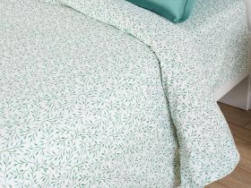 Пододеяльник Foglio, зеленый