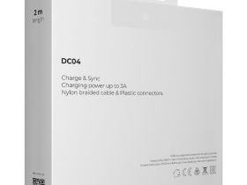 Кабель Pero PRDC-04 USB / USB-C 2 м Чёрный / Синий