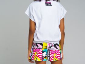 Фуфайка трикотажная для девочек (футболка)