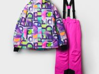 Комплект текстильный с полиуретановым покрытием для девочек: куртка, брюки