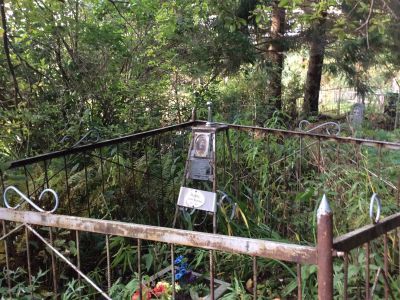 Место захоронения командира полка Красной Армии Дмитриева И.С., погибшего в 1919 г.