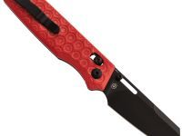 Складной нож Kizer Task, сталь Nitro-V, рукоять G10, красный