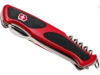 Нож перочинный Victorinox RangerGrip 79, сталь X55CrMo14, рукоять полиамид, красно-чёрный