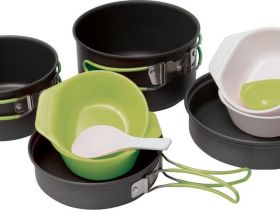 Набор посуды PINGUIN QUADRI (серый)