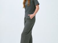 Брюки для девочек, Серый