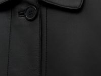 Тренч из натуральной кожи